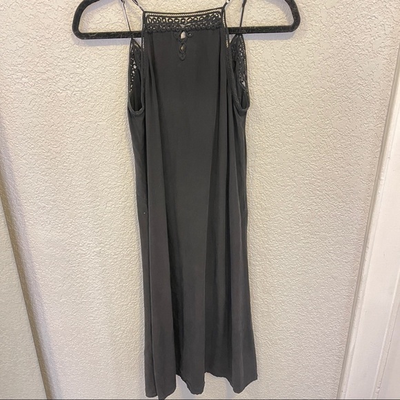 Joie Silk V-neck Spaghetti Strap Slip Dress - Picture 4 of 11